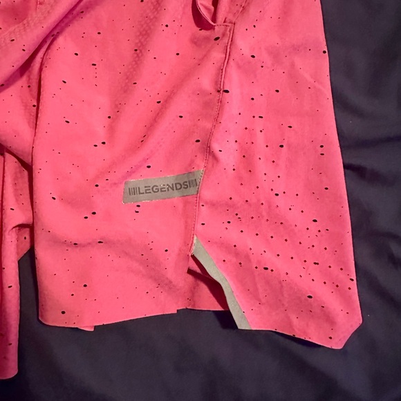Legends Relay Short Hot Pink Splatter L / 9” / Linerless - Picture 6 of 6
